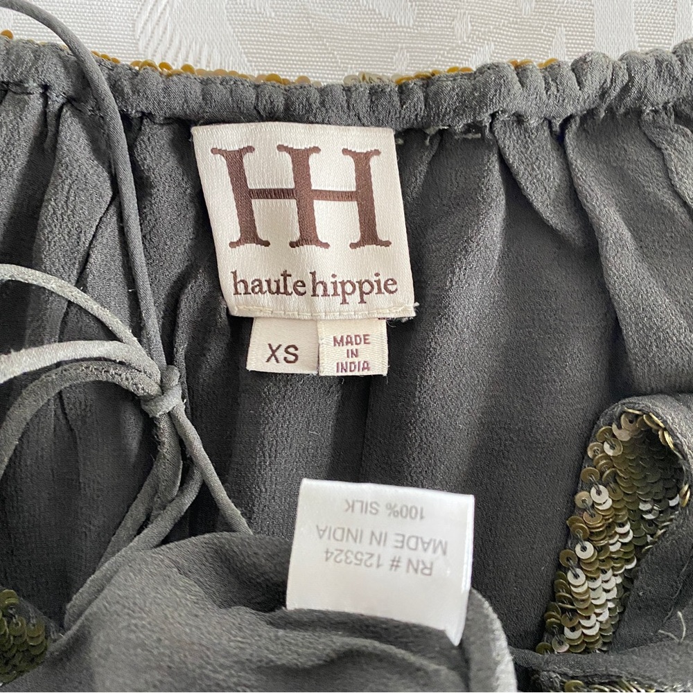 Haute hippie olive sequin dress - Picture 10 of 11